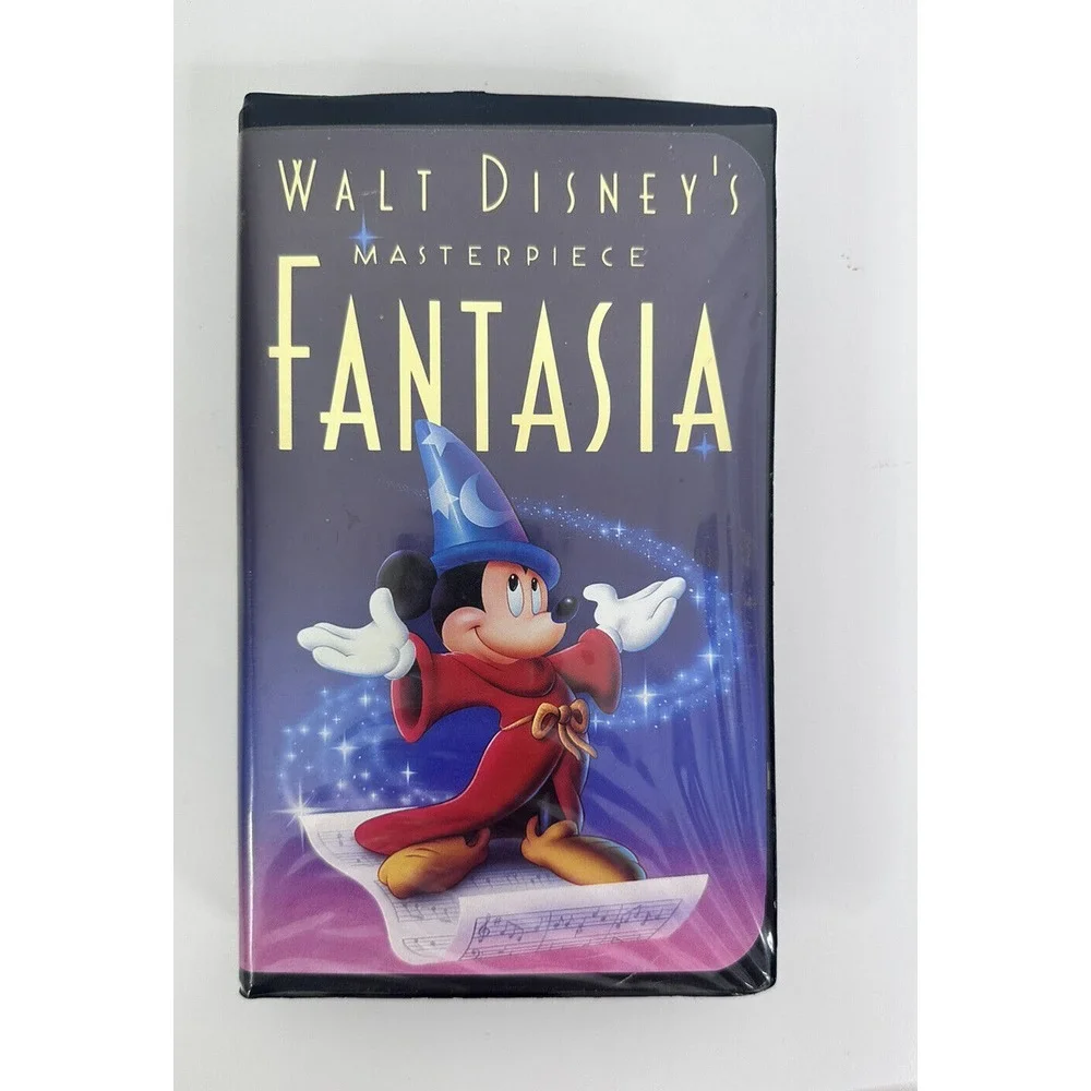 Walt Disney's Masterpiece Fantasia (VHS, 1991) Disney Classic Animated Movie